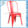 Hot sale industrial dining chair with metal legs